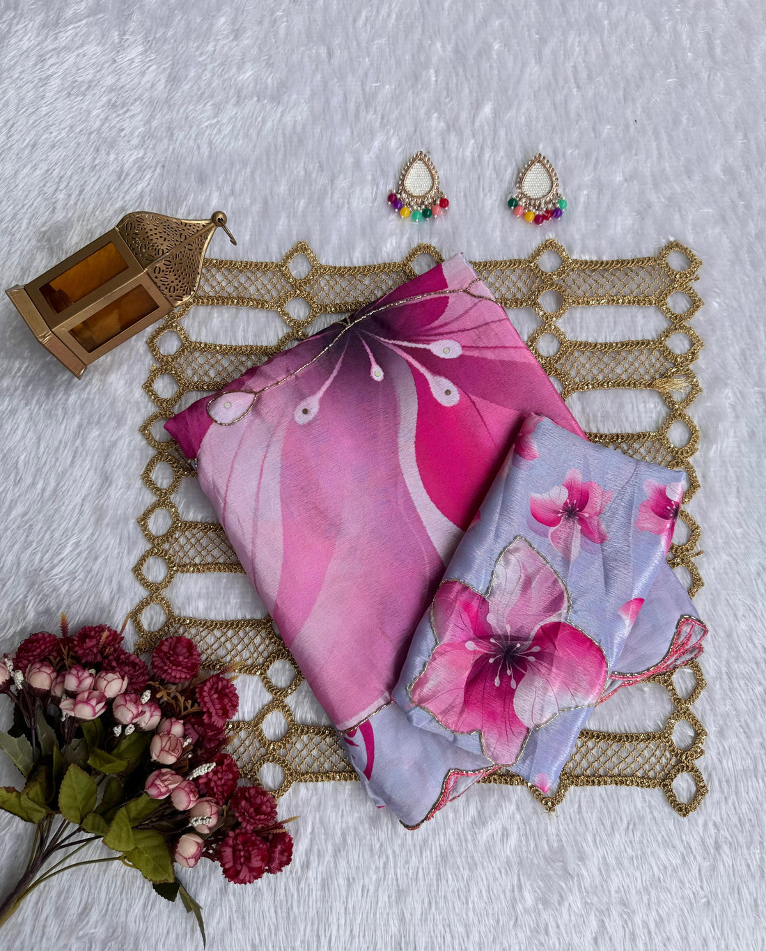 Primium CHINNON Handwork Saree Scalp Border SHIVANIYA 117