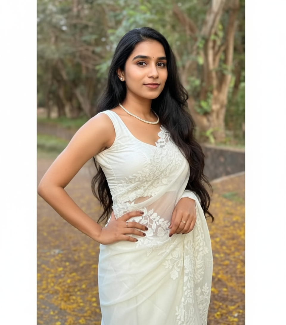 This saree is clearly luxurious, festive, and perfect for special occasions with its heavy embroidery S-0017