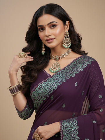 Where Deep Tones Meet Delicate Details  SD-1028