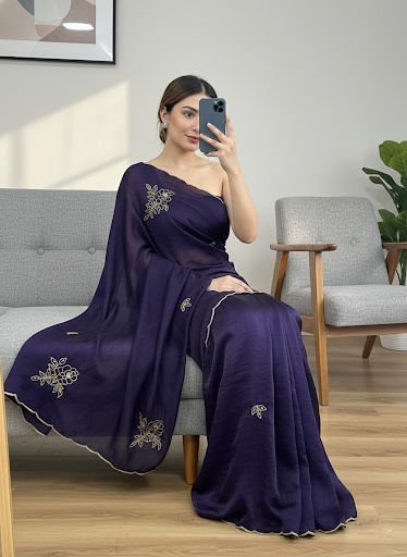Soft Space Silk Saree SD-1069
