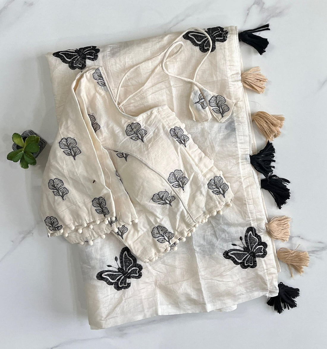 The Butterfly Effect Edition With Stiched Blouse SD-1081