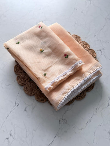 Kota Doriya Saree with Pearl Lace Border SD-1110